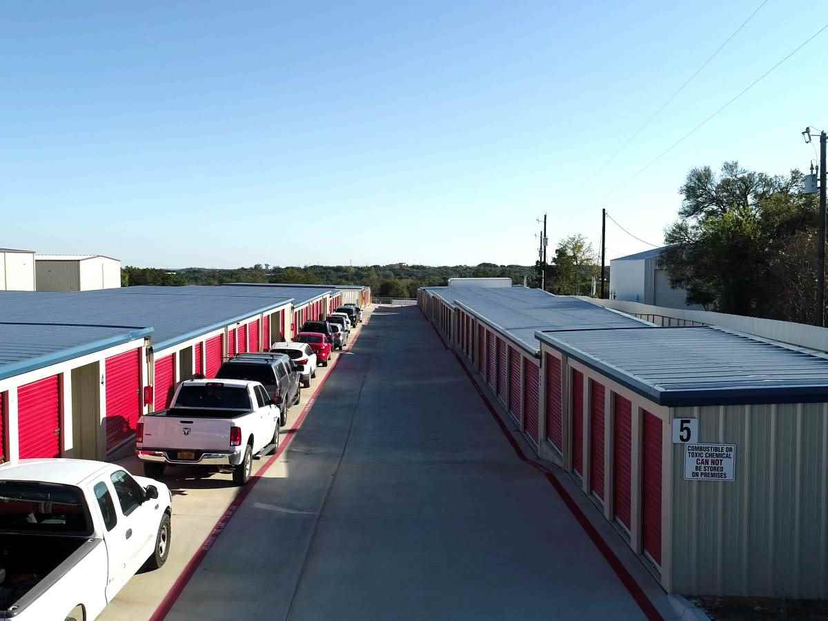 drive-up storage unit near Austin